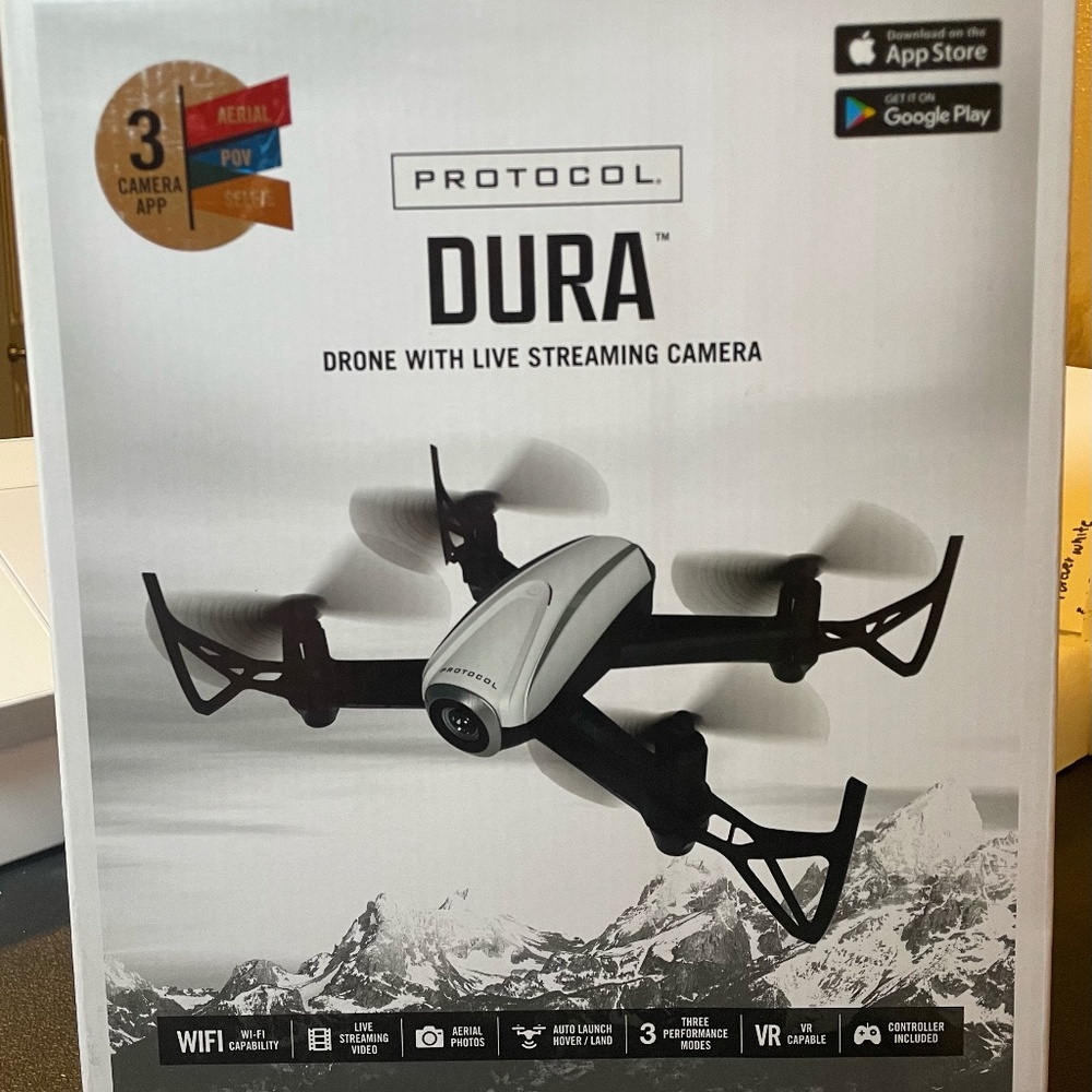 PROTOCOL DURA DRONE WITH LIVE STREAMING CAMERA